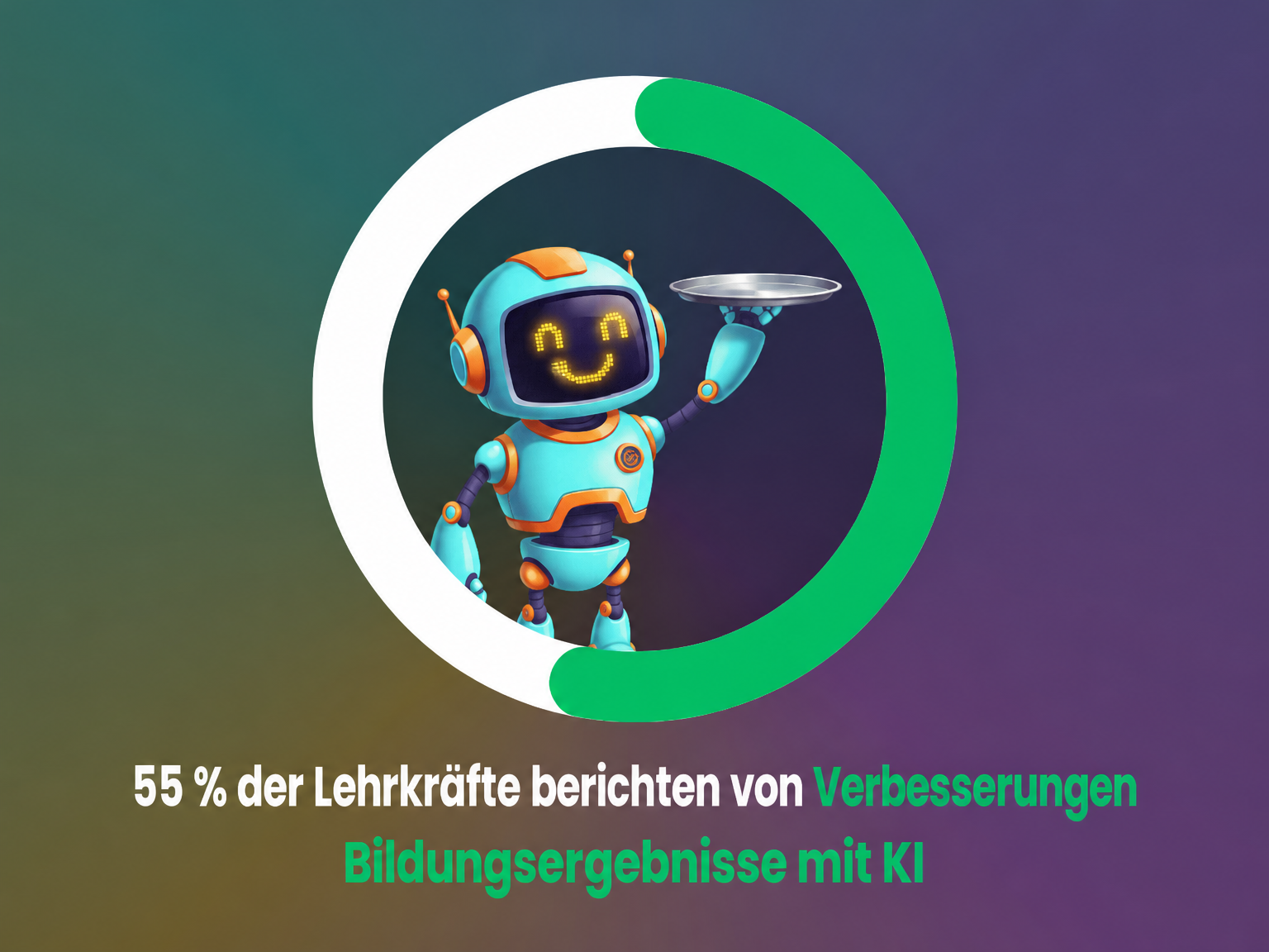Lehrkräfte berichten von besseren Bildungsergebnissen durch KI