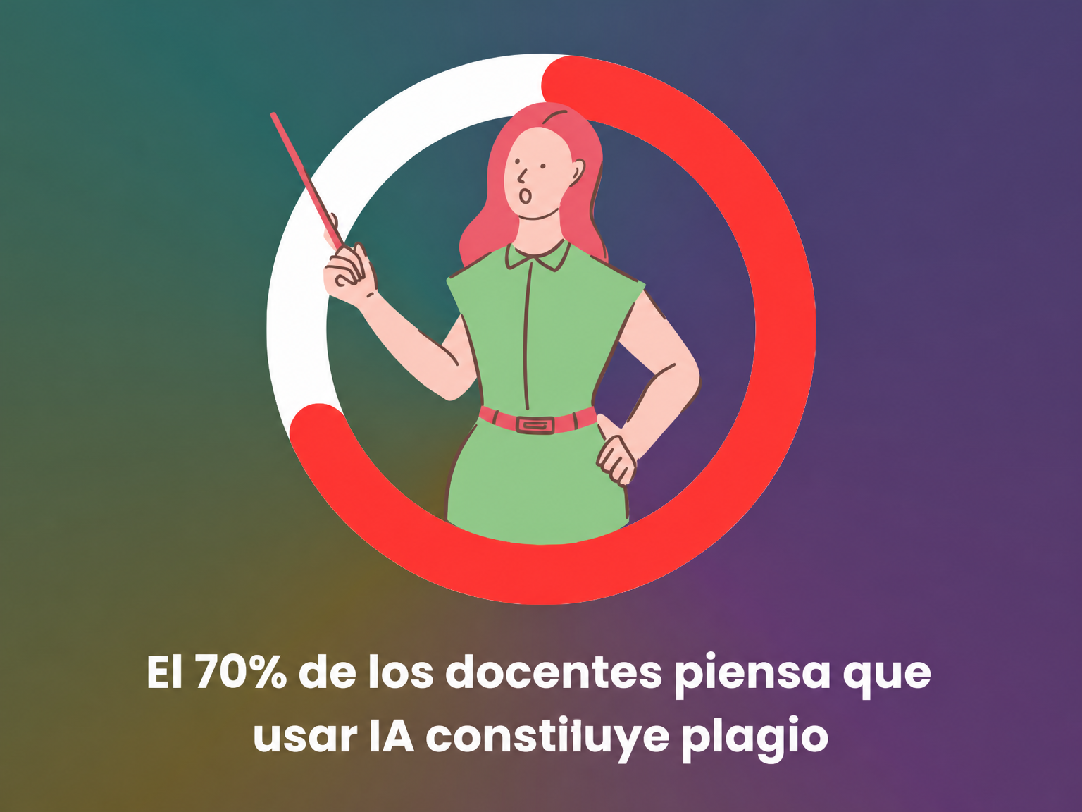 Según los docentes, usar IA es plagio