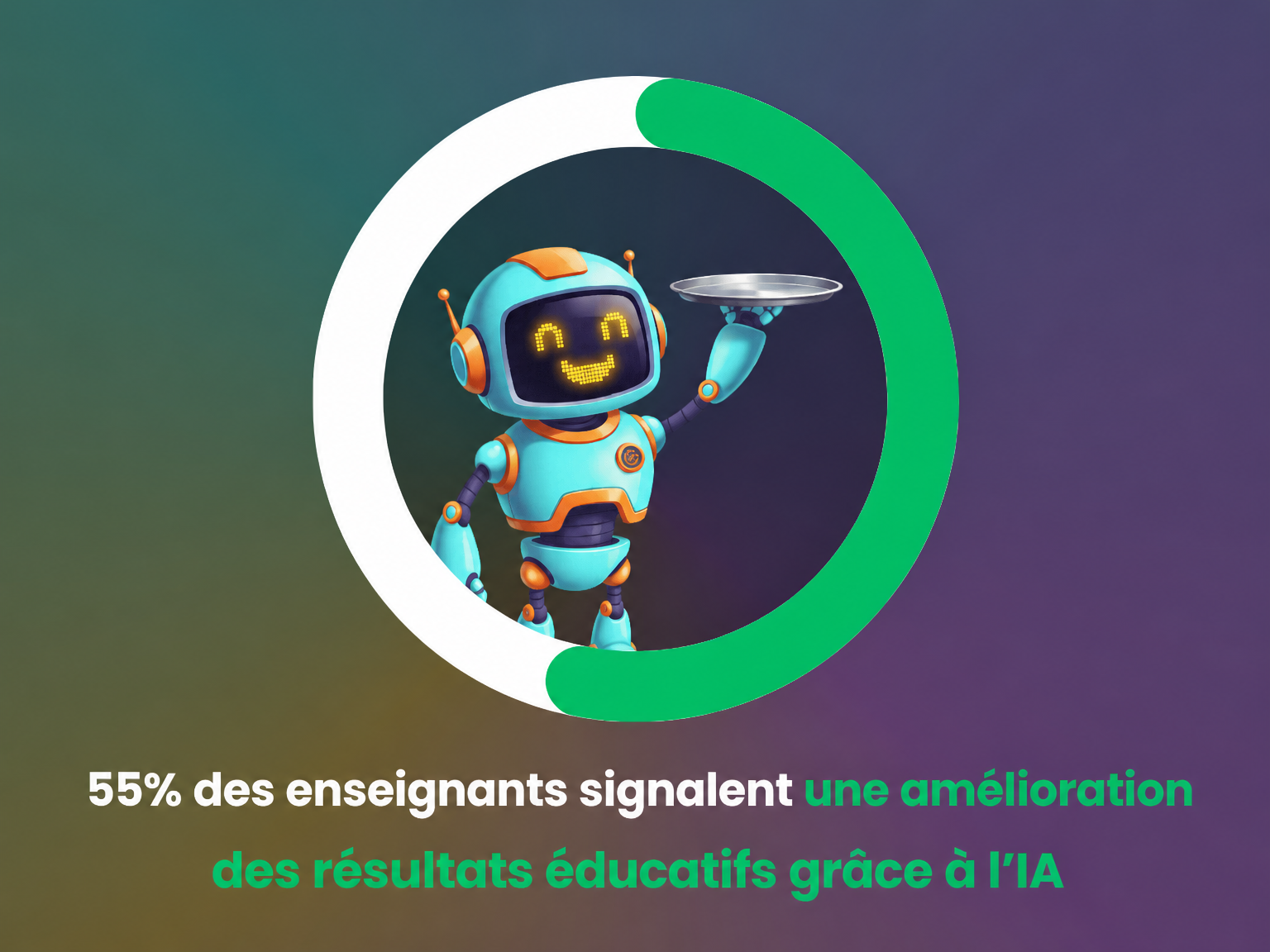 Les enseignants constatent une amélioration des résultats scolaires grâce à l’IA