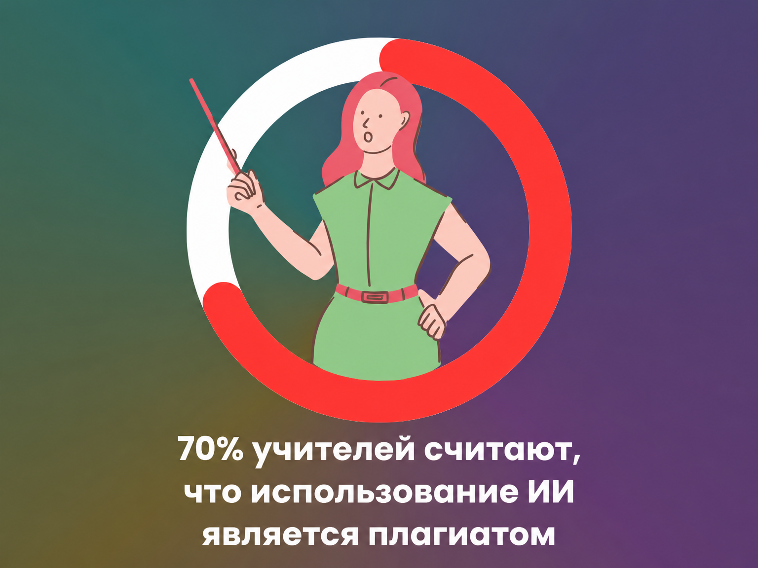 По мнению учителей, использование ИИ является плагиатом