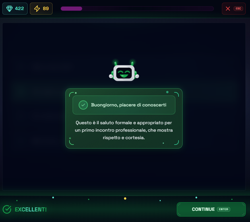 Boterview has a great feedback feature