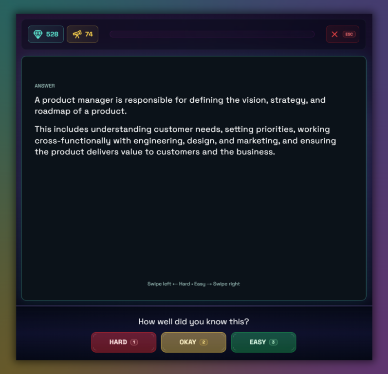 Boterview flashcards are a great alternative to Quizlet