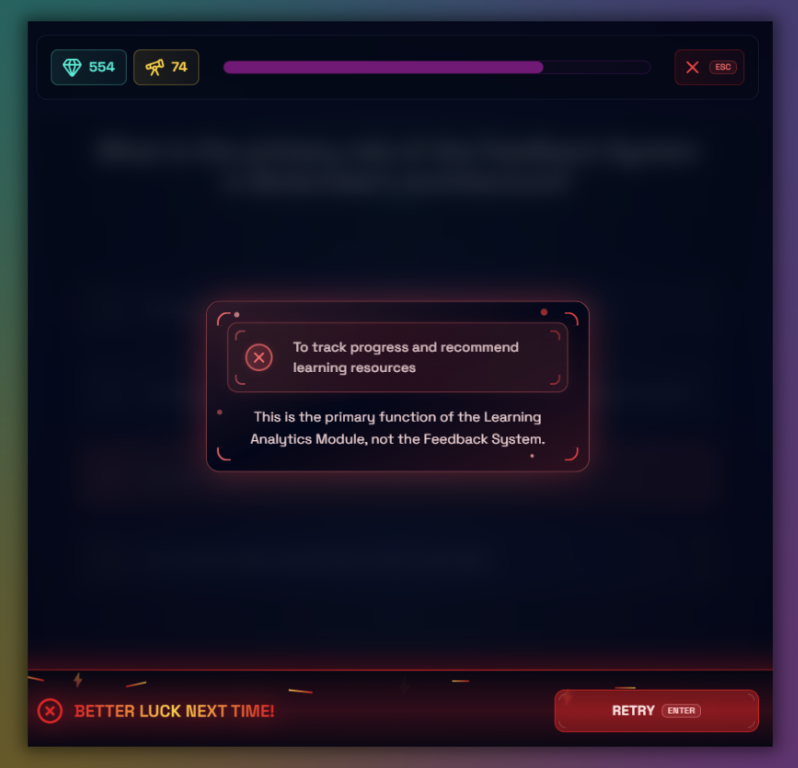 Boterview's AI feedback is better than Knowt