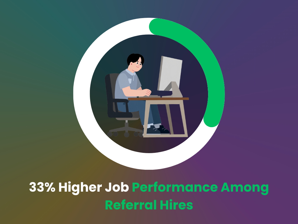 Job performance of referral hires
