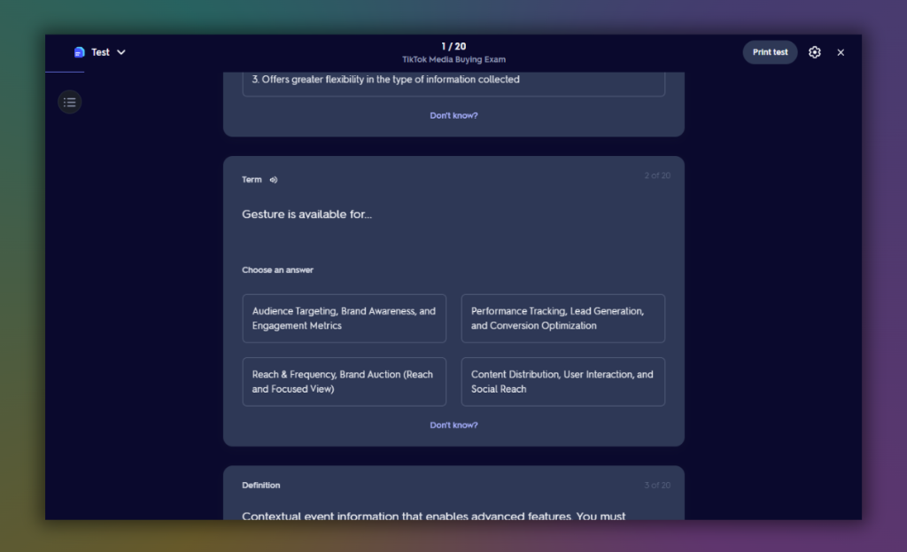 Quizlet is a great alternative to studley AI