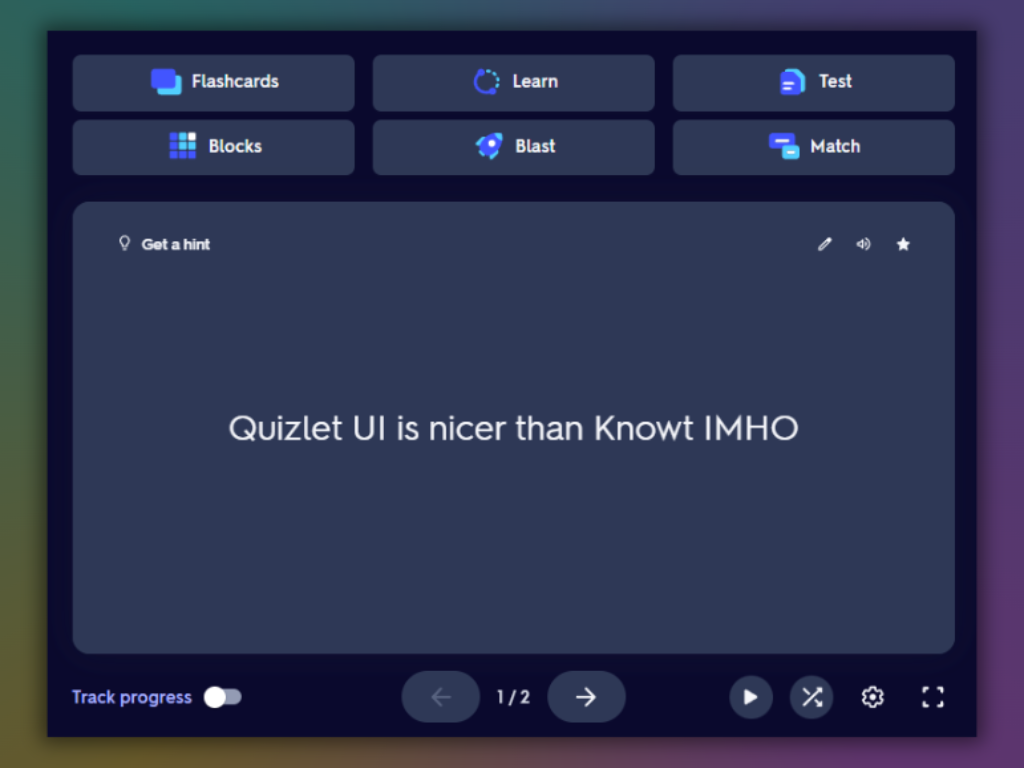 Quizlet remains the OG