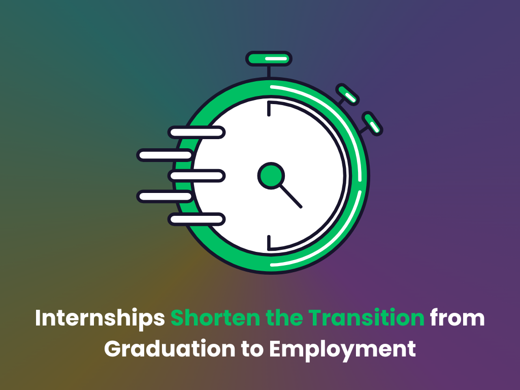 Internship shorten the job search